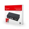 Gembird 2-port manual USB Switch