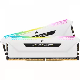   Corsair 16GB DDR4 3200MHz Kit(2x8GB) Vengeance RGB Pro SL White