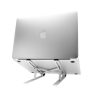 FIXED összecsukható notebook és tablet tartó aluminium Silver