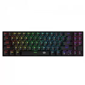   Redragon Deimos, Wired & Wireless Mechanical keyboard, RGB, blue switch Black HU