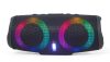 Gembird SPK-BT-LED-02 Bluetooth LED Speaker Black