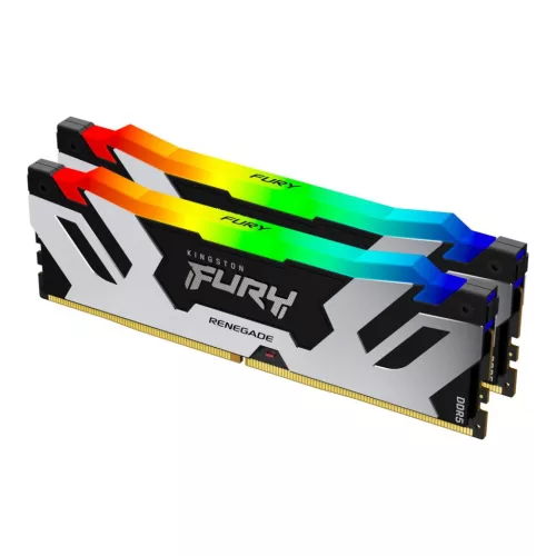 Kingston 64GB DDR5 6000MHz Kit(2x32GB) Fury Renegade RGB Black/Silver