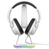 Rampage Tower T14 RGB Headset Stand White