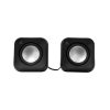 SBOX SP-203 2.0 Speaker Black