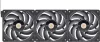 Thermaltake ToughFan EX12 Pro High Static Pressure PC Cooling Fan Swappable Edition (3-Fan Pack)