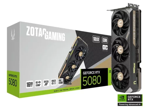 Zotac GeForce RTX5080 16GB DDR7 Solid Core OC