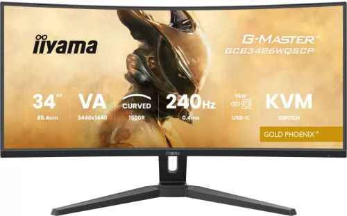 iiyama 34" G-Master GCB3486WQSCP-B1 LED Curved