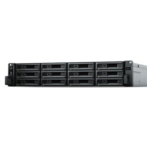 SYNOLOGY NAS 12 fiókos RS3621XS+ Intel Xeon D-1541 8x2,1GHz, 8GB DDR4, 4x1GbE, 2x10GbE, 2xUSB3.2