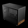 Gamdias Athena M4M Wood Tempered Glass Black/Wood