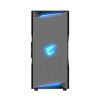 GIGABYTE Ház AORUS C300 Glass, GB-AC300G, Tápegység nélkül, Fekete