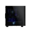 GIGABYTE Ház AORUS C300 Glass, GB-AC300G, Tápegység nélkül, Fekete