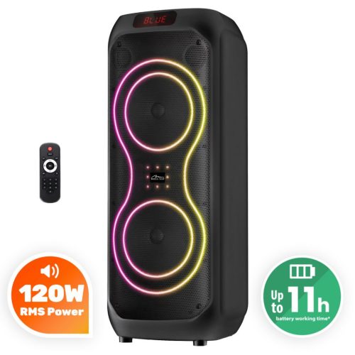 WHITE SHARK DERVISH gamer szék fekete/kék maximális terhelhetőség 150 kg