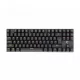 WHITE SHARK COMMANDOS mechanikus (red switch) gamer billentyűzet (magyar), fekete