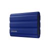 SAMSUNG Hordozható SSD T7 Shield, USB 3.2 Gen.2 (10Gbps), 1TB, Kék
