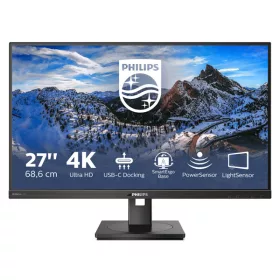   PHILIPS IPS monitor 27" 279P1, 3840x2160, 16:9, 350cd/m2, 4ms, USB-C(+dokkoló)/4xUSB/LAN/DP/2xHDMI, hangszóró
