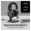 CORSAIR Vezetékes/Vezeték Nélküli Headset, VIRTUOSO RGB WIRELESS XT, Dolby Atmos, fekete