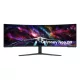 SAMSUNG Ívelt Gaming 240Hz VA monitor 57" G95NC, 7680x2160, 32:9, 420cd/m2, 1ms, 3xHDMI/DP/2xUSB