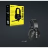 CORSAIR Vezetékes Headset, HS55 Gaming, Ultrakönnyű, Jack dugós, fekete