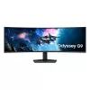 SAMSUNG Ívelt Gaming 240Hz VA monitor 49" G9 G95C, 5120x1440 DQHD 2K, 32:9, 450cd/m2, 1ms, HDMI,DP/USB
