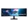 SAMSUNG Ívelt Gaming 240Hz VA monitor 49" G9 G95C, 5120x1440 DQHD 2K, 32:9, 450cd/m2, 1ms, HDMI,DP/USB