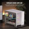 CORSAIR Ház Micro-ATX 2500D AIRFLOW, Tápegység nélkül, Edzett Üveg, fehér