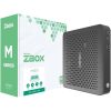 ZOTAC PC ZBOX, Intel N-series N100 3.4GHz, HDMI, Displayport, LAN, WIFI, BT, M.2 SSD hely, 4xUSB