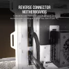CORSAIR Ház Micro-ATX iCUE LINK 2500X RGB, Tápegység nélkül, Edzett Üveg, fehér