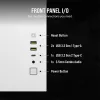 CORSAIR Ház Micro-ATX iCUE LINK 2500X RGB, Tápegység nélkül, Edzett Üveg, fehér