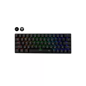   WHITE SHARK W029932 Premium KAIKEN-B/R-US vezeték nélküli mech. gamer billentyűzet, 63 piros kapcs. fekete (angol)
