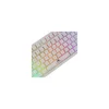 BARACUDA BGK-001114W fehér gamer billentyűzet, angol