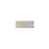BARACUDA BGK-001114W fehér gamer billentyűzet, angol