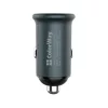 COLORWAY Autós töltő, CW-CHA028PD-GR, 1USB (Power Delivery Port USB Type-C (20W) szürke