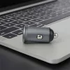 COLORWAY Autós töltő, CW-CHA029PD-GR, 2xUSB (Type-C PD20W + USB QC3.0 ) (38W) szürke