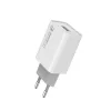 COLORWAY USB töltő adapter, 1USB Quick Charge 3.0 (18W) white (CW-CHS013Q-WT)