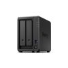 SYNOLOGY NAS 2 fiókos DS723+ 2x8TB HDD-vel, AMD Ryzen R1600 2x2,6GHz, 2GB DDR4 RAM, 2x1000Mbit, 1xUSB3.2Gen1