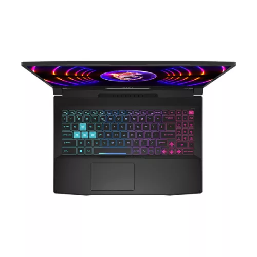 MSI Gaming NB Katana 15 B13VEK-2287, 15.6" QHD 165Hz, i5-13420H, 16GB, 512GB M.2, RTX 4050 6GB, noOS, Fekete