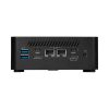MSI Business DT Cubi NUC 1M-249BEU, Core 7 150U, DDR5, NVME, 2,5", AX+BT5.3, Thunderbolt4 x2, RJ45 x2, HDMI x2, Black