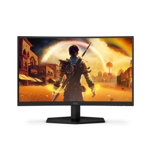 AOC Ívelt Gaming 180Hz monitor 27" C27G42E, 1920x1080, 16:9, 300cd/m2, 0,5ms, HDMIx2/DisplayPort, hangszóró