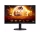 AOC Ívelt Gaming 280Hz monitor 27" C27G4ZXU, 1920x1080, 16:9, 300cd/m2, 0,3ms, HDMIx2/DisplayPort/USBx4