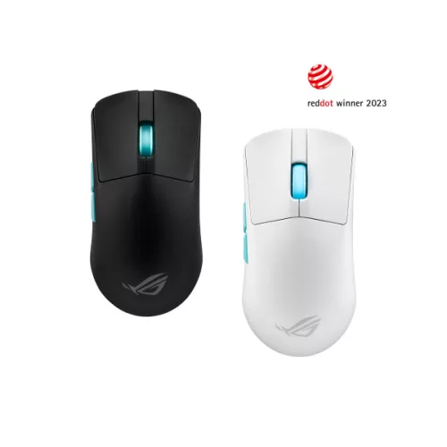 ASUS Vezetékes / Vezeték Nélküli egér HARPE ACE AIM LAB EDITION USB Optikai, Fehér 36000DPI