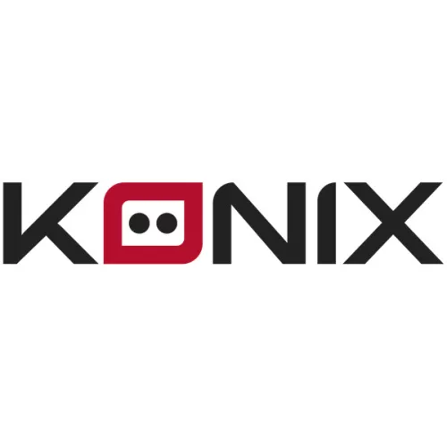 KONIX -  Nintendo Switch/PC LED Vezeték Nélküli kontroller, Átlátszó