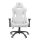 WHITE SHARK MONZA-W GAMER szék fehér, puha nyak és fej párna, lélegző felület, 120 kg- ig