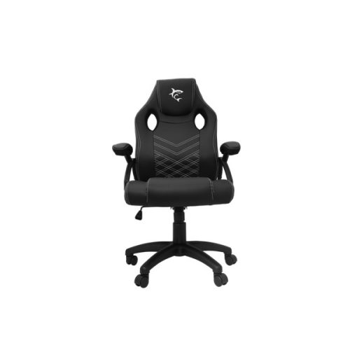WHITE SHARK ZOLDER fekete gamer szék , puha nyak, fej és hát párnák, lélegző felület, 3 év garancia, 120 kg - ig