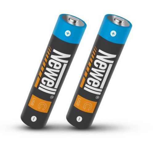 NEWELL USB-C 500  mikro elem akkumulátor, R3, AAA,  1,5 V, tartozék USB-A / USB-C kábel, 40 hónap garancia
