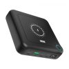 NEWELL GP12 vezeték powerbank, 24.000 mAh, 8 adapter, LED kijelző, vezeték nélküli töltés,