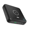 NEWELL GP12 vezeték powerbank, 24.000 mAh, 8 adapter, LED kijelző, vezeték nélküli töltés,