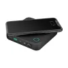 NEWELL GP12 vezeték powerbank, 24.000 mAh, 8 adapter, LED kijelző, vezeték nélküli töltés,