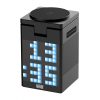 NEWELL induOne MagPlay 3 in 1 töltőállomás + hangszóró + óra, 3 eszköz töltés, LED kijelző, RGB, animációs lehetőségek