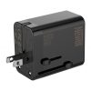 NEWELL GAN gyorstöltő adapter utazáshoz, 65W, AC aljzat, 1 db USB-A port 2 db USB-C port, kivehető dugók