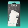 AVAX Powerbank USB-C 65W+QC 18W 20000mAh, fehér